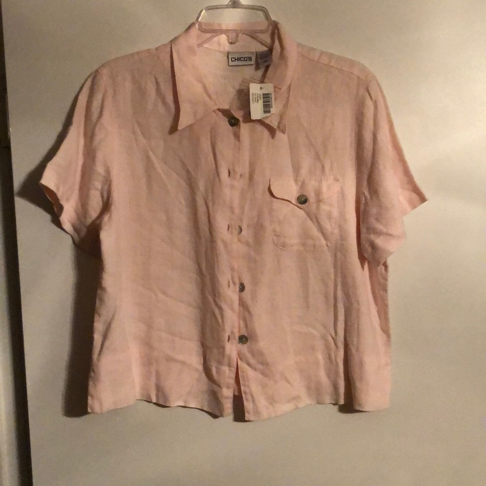 Linen Kokomo SS Shrt Delicacy